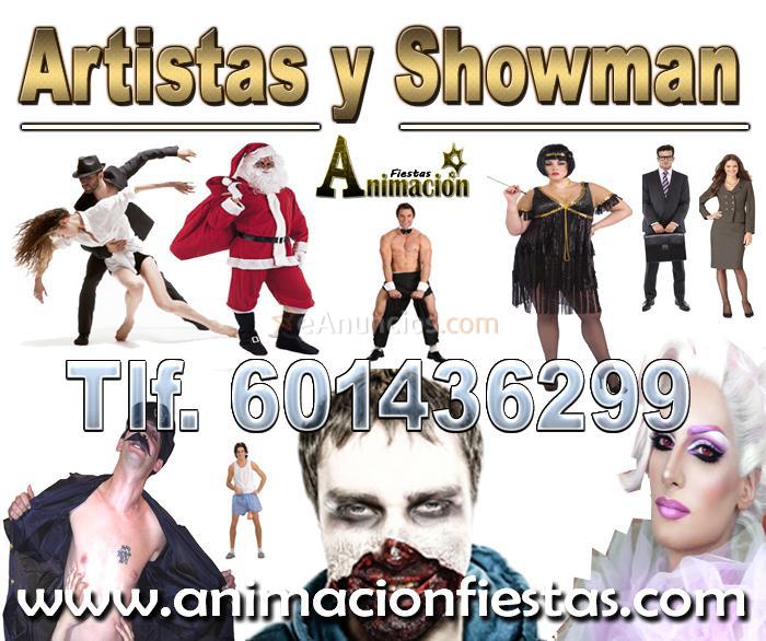 performances animadores para Alicante