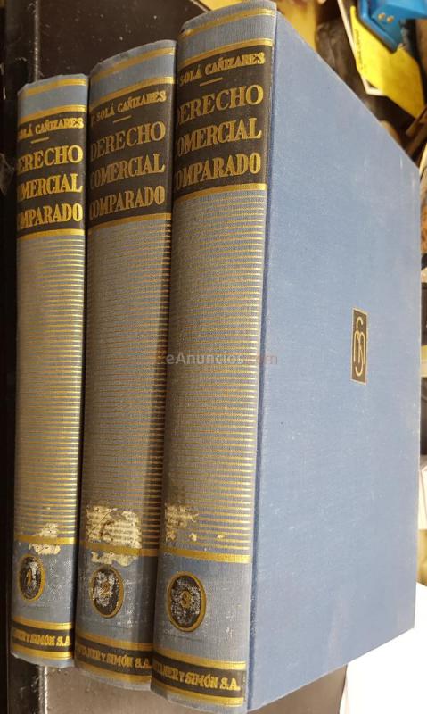 Tratado de derecho comercial comparado. 3 tomos