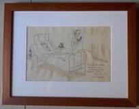 Dibujo de Muntañola. 42x32'5 cms