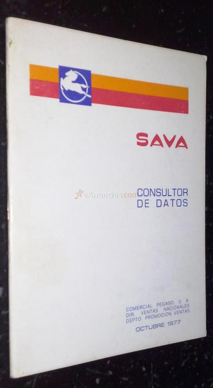 SAVA. Consultor de datos. Octubre 1977