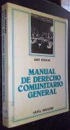 Manual de derecho comunitario general