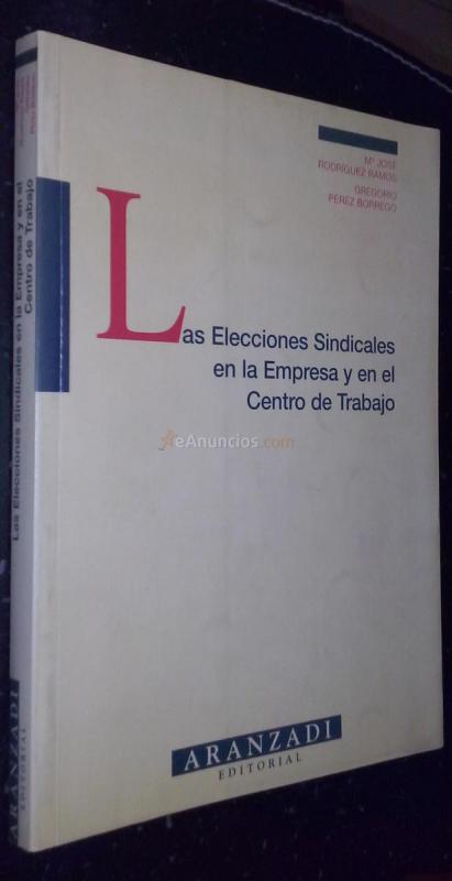 Las elecciones sindicales en la empresa y en el centro de trabajo