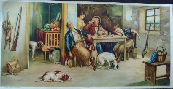 CACERÍAS MODERNAS 6. 60x30 cms.