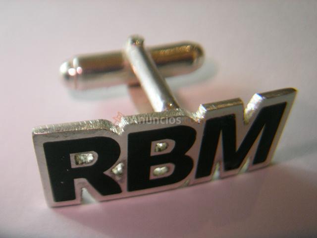 Gemelos personalizados en oro ó plata