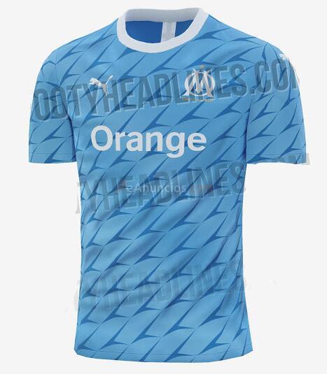 Segunda Equipación Camiseta Om Marseille 2019-2020