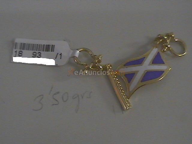 BANDERAS en oro y plata