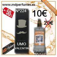 Perfumes Hombre N224 UMO VALENTÍN Equivalente Alta Ga