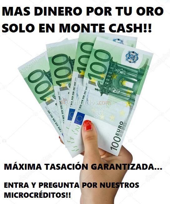 Quieres vender tu oro Ven a monte cash