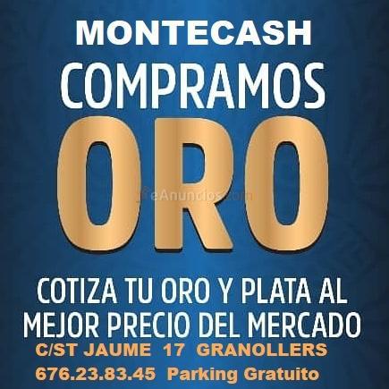 Compro oro monte cash.