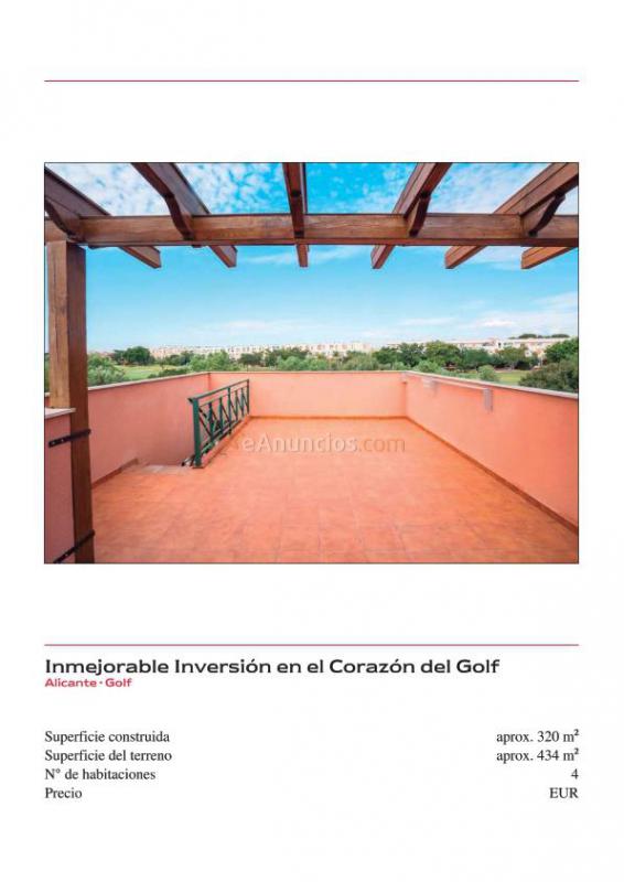 Chalet de lujo en campo de golf playa san juan