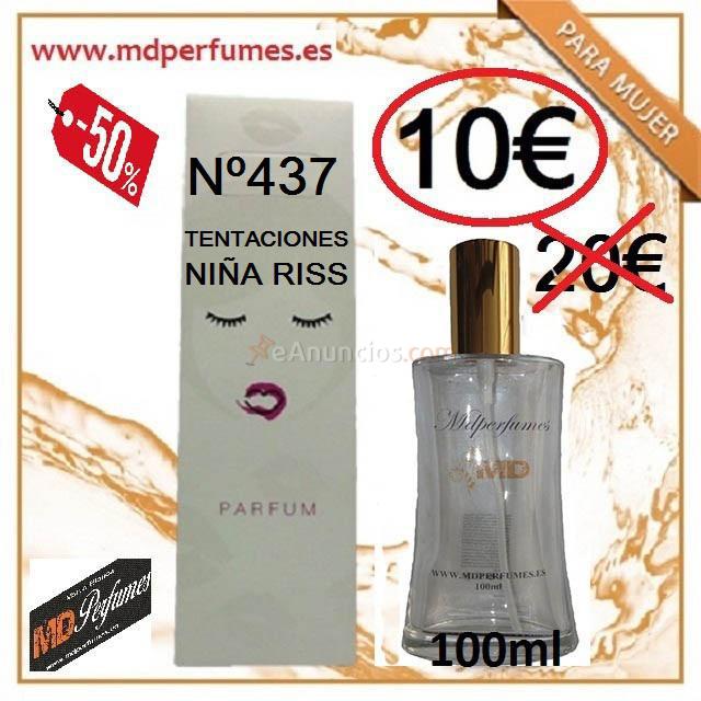 Perfume Equivalente mujer n437 Tentaciones Niñas Riss