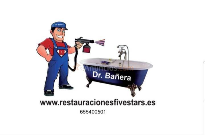 reparación y esmaltado de bañeras con el Doctor Bañera