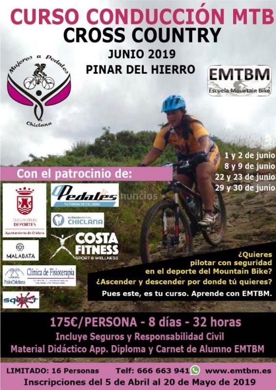 Curso de BTTMTB Cross Country