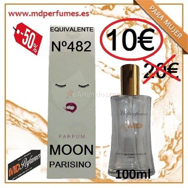 Perfume Mujer Equivalente n 482 Moon Parisino 100ml 10€
