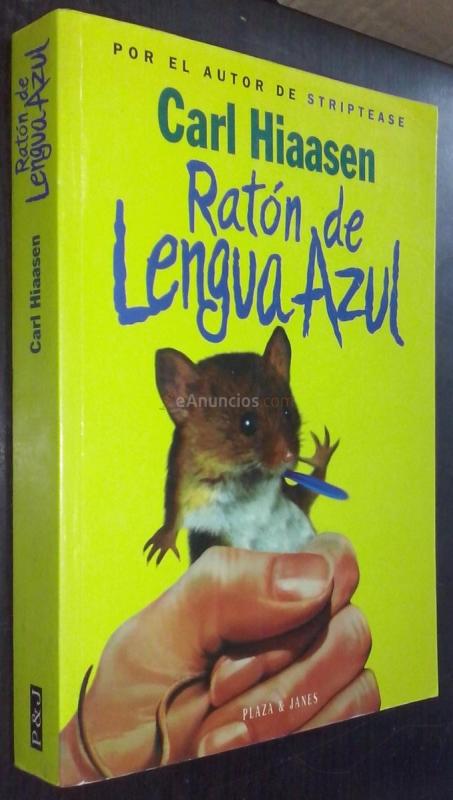 Ratón de lengua azul