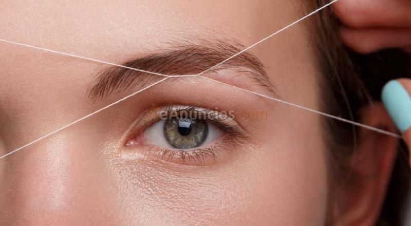 La mejor depilación con hilo en La Estheticien