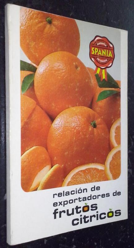 Relación de exportadores de frutos cítricos