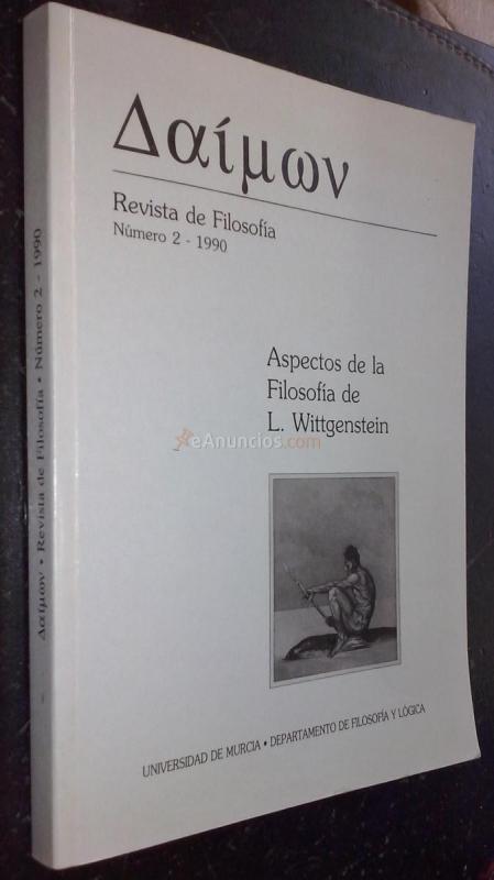 Aximov. Revista de Filosofía. N 2: Aspectos de la filosofía de L. Wittgenstein