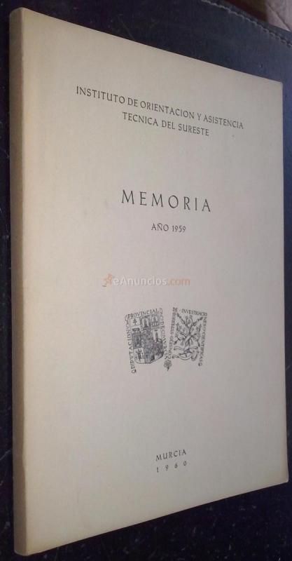 Memoria año 1959