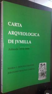 Carta arqueológica de Jumilla. Addenda 1973 - 1990