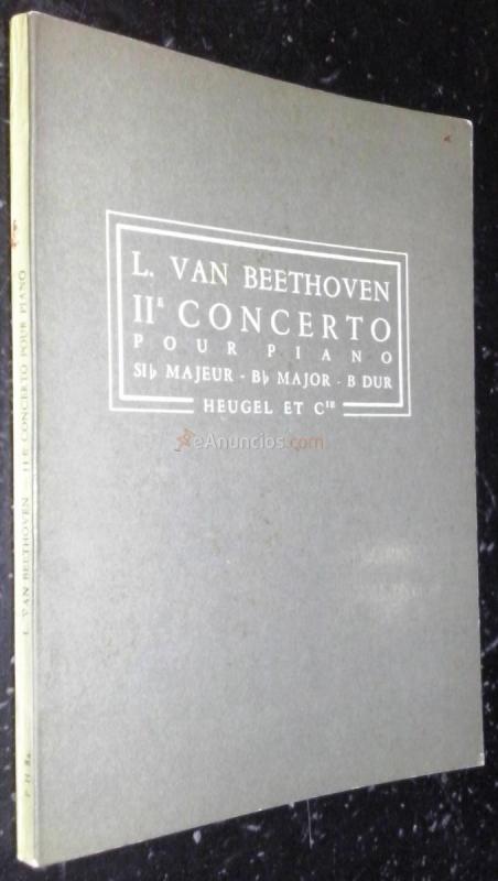 IIe concerto pour piano. Si b majeur. B b major. B dur