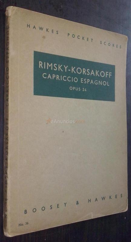 Capriccio espagnol. Opus 34