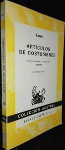 Artículo de Costumbres