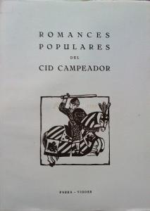 Romances populares del Cid Campeador