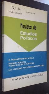 Revista de estudios políticos. Nueva época. N 14. Marzo-Abril 1980