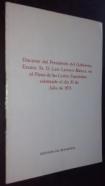 Discurso del Presidente del Gobierno, Excmo. Sr. D. Luis Carrero Blanco, en el Pleno de las Cortes Españolas, celebrado el día 20 de Julio de 1973