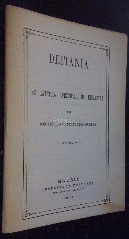 Deitania y su cátedra episcopal de Begastri