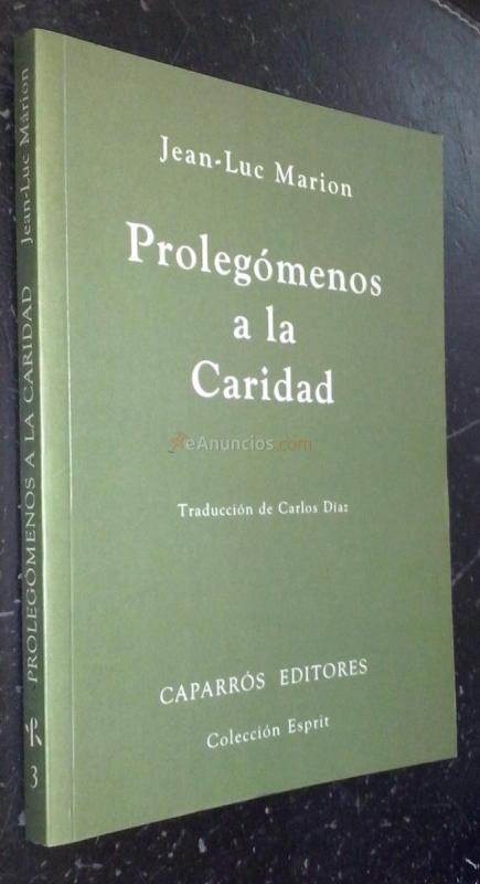 Prolegómenos a la Caridad