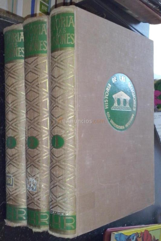 Historia de las religiones. Dirigida por ....  3 tomos