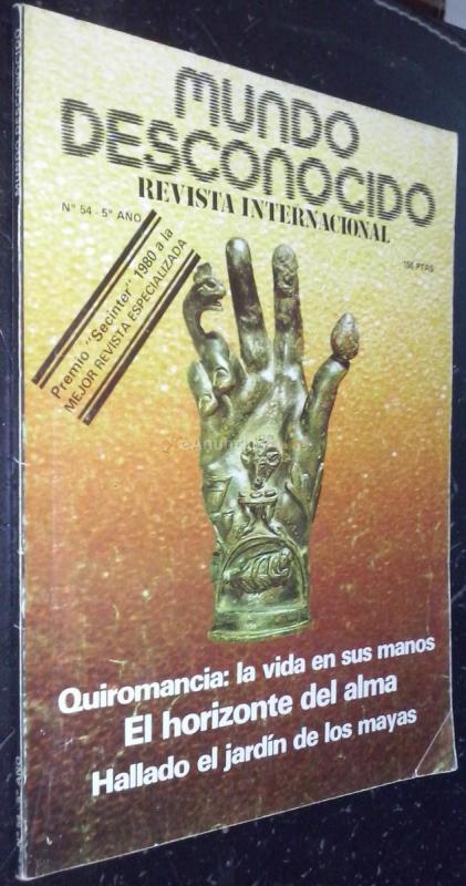 Mundo desconocido. Revista internacional. 5 Año. N 54