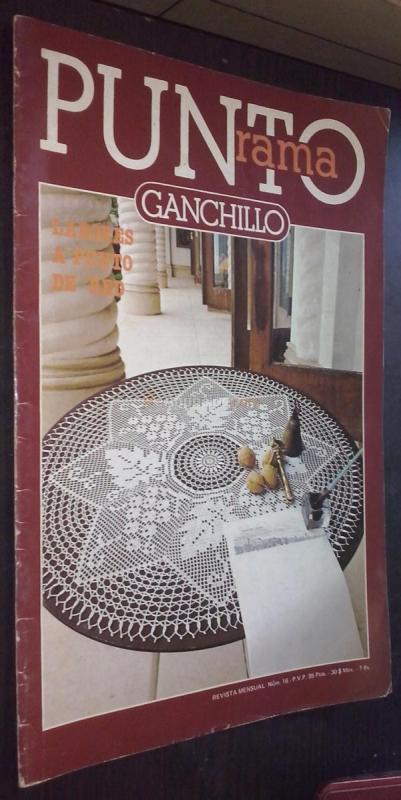Punto Rama. Ganchillo. N 16: Labores a punto de red