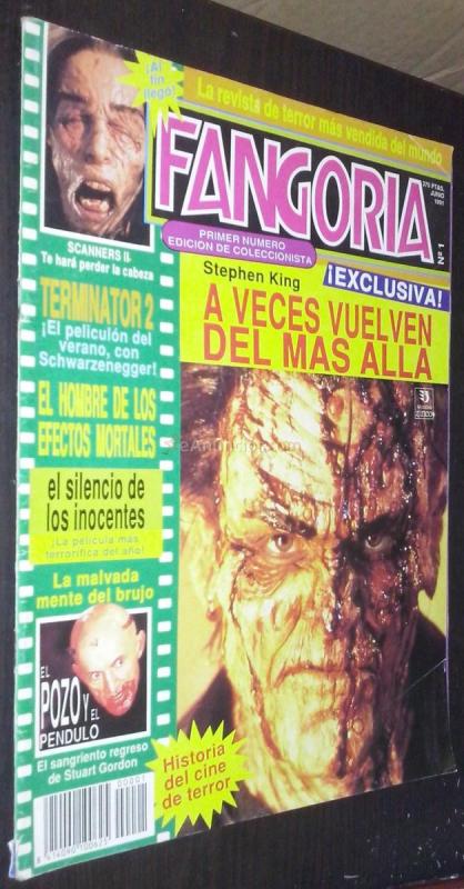 Fangoria. La revista de terror más vendida del mundo. N 1