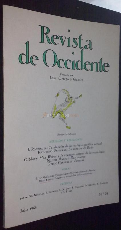 Revista de Occidente. N 76