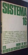 Sistema. Revista de Ciencias Sociales. Enero de 1977. N 16