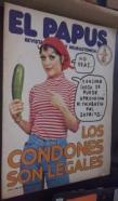 El Papus. Revista satírica y neurasténica. Año VI. N 210: Los condones son legales