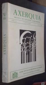 Axerquia. Revista de Estudios Cordobeses. N 14. Junio 1985