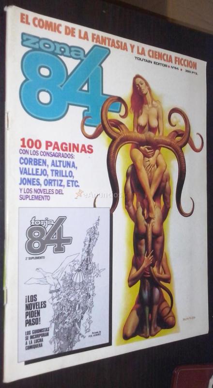 Zona 84. El cómic de la fantasía y la ciencia ficción. N 64