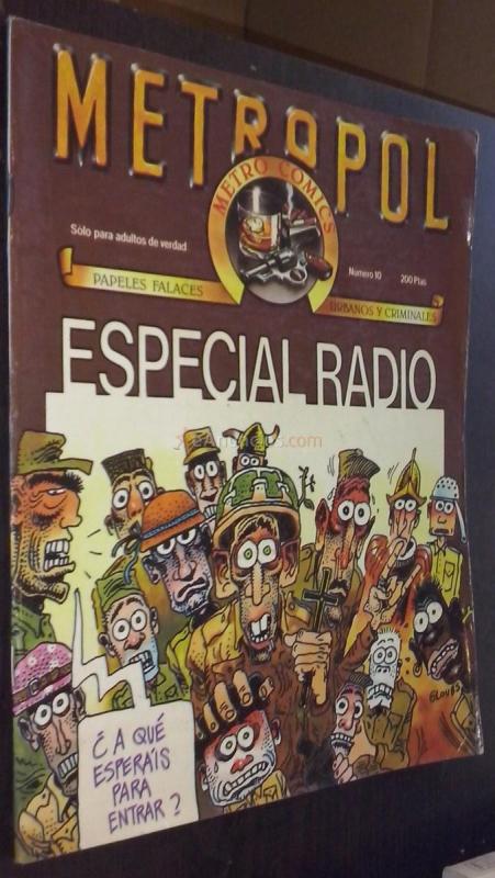 Metropol. Metro Cómics. Papeles falaces, urbanos y criminales. N 10