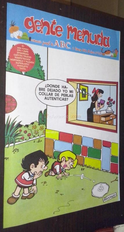 Gente menuda. Semanario juvenil de ABC. III época. N 325