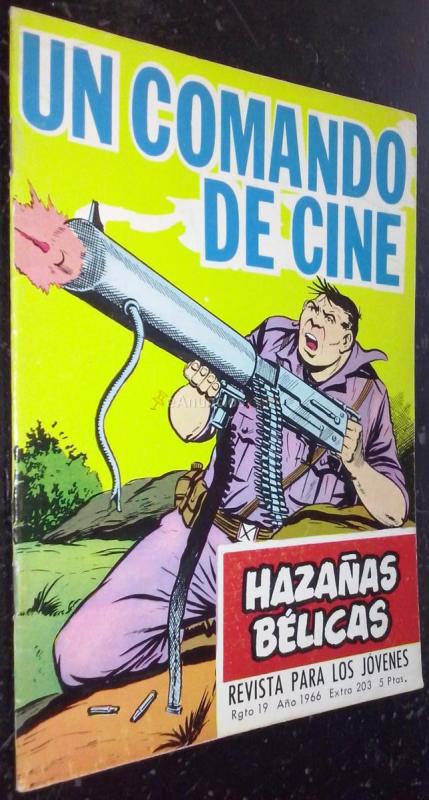 Un comando de cine. Hazañas Bélicas. Extra N 203. Año 1966