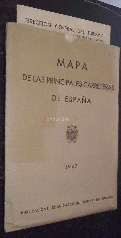 Mapa de las principales carreteras de España