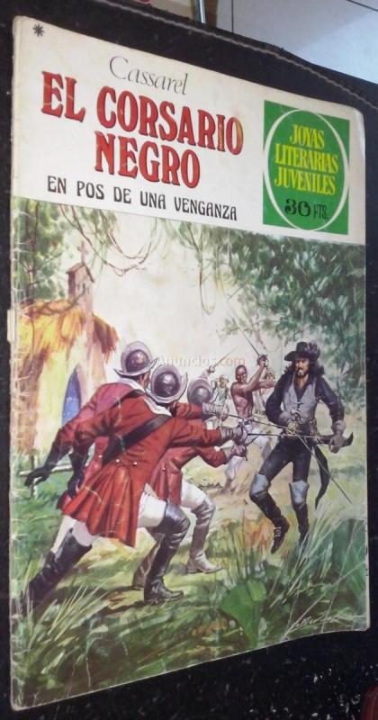 El corsario negro en pos de una venganza