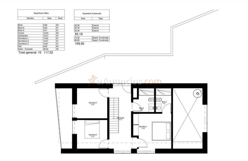 Adosado en venta en  unica, Castiello de Jaca