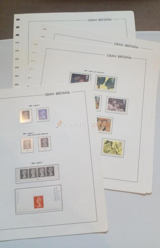 Sellos Gran Bretaña.