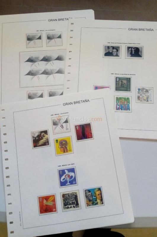 Sellos Gran Bretaña.