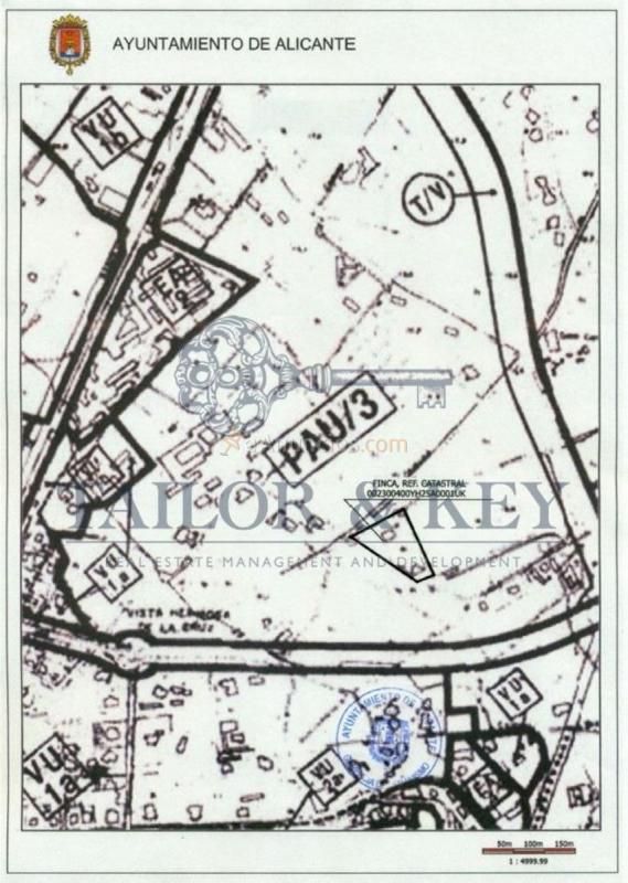 Parcela Rustica en venta en Calle Vial Flora de España, Parque Avenidas-Vistahermosa, Alicante  Alacant
